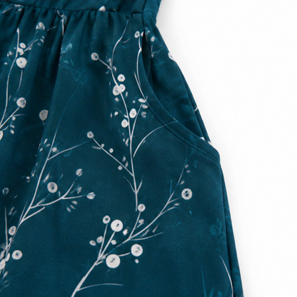 Effortless Floral Maxi Dress for Women with Scoop Neck Sleeveless Button Front Flowing Fall Style
