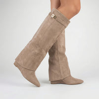 Beige Nappa Leather