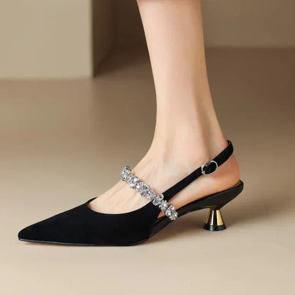 Comfortable Slip On Shoes for Women with Round Toe Cushioned Footbed Casual Style