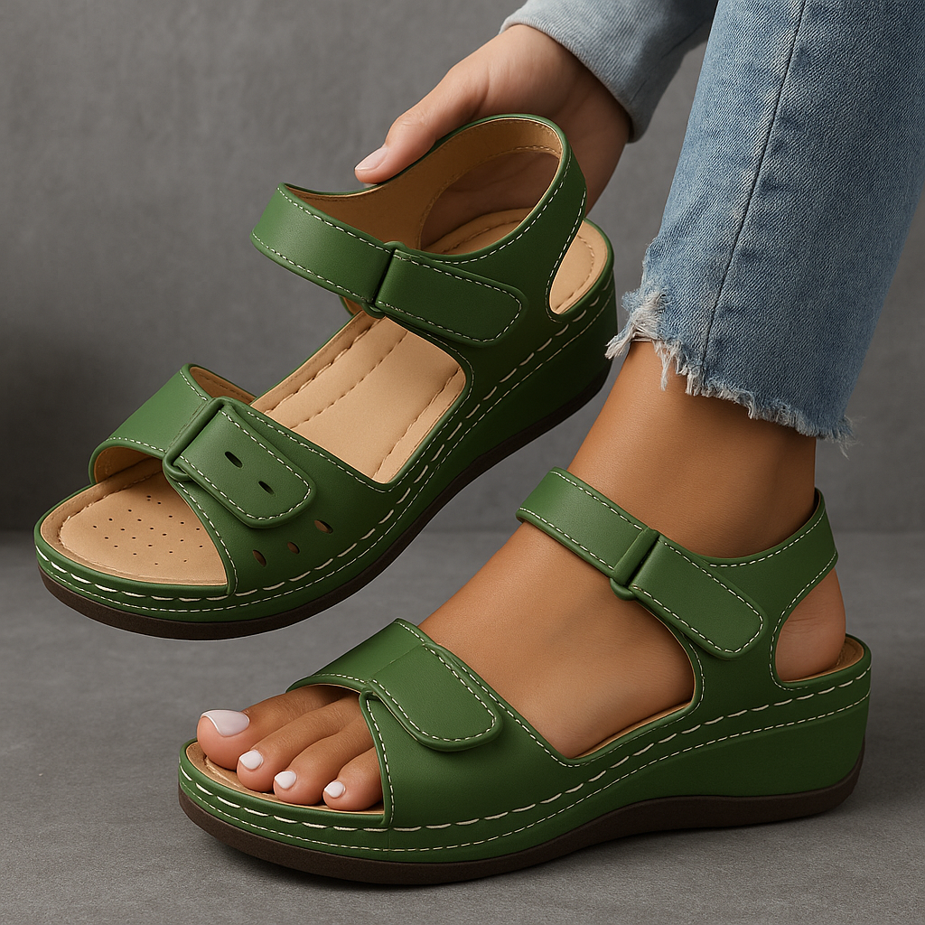 Sophie | Elegant Orthopedic Wedge Sandals for Women