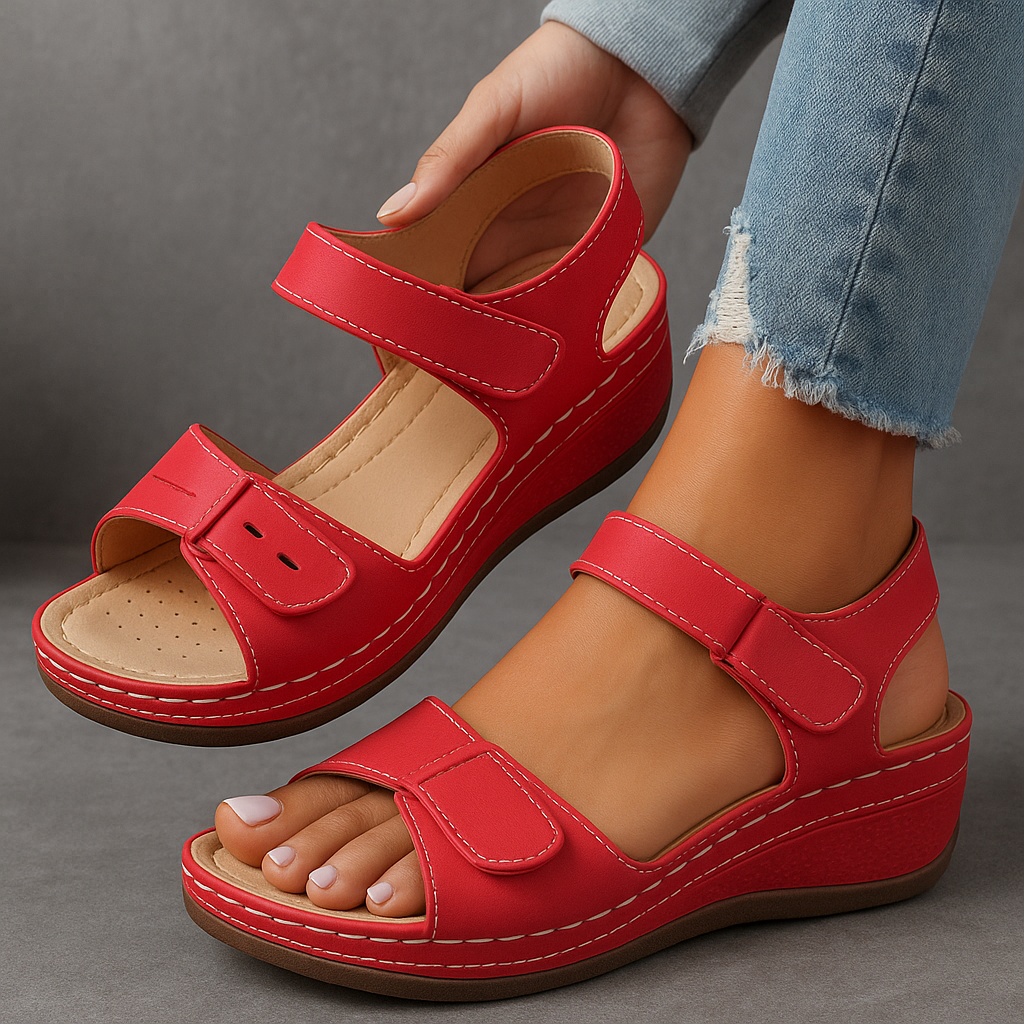 Sophie | Elegant Orthopedic Wedge Sandals for Women