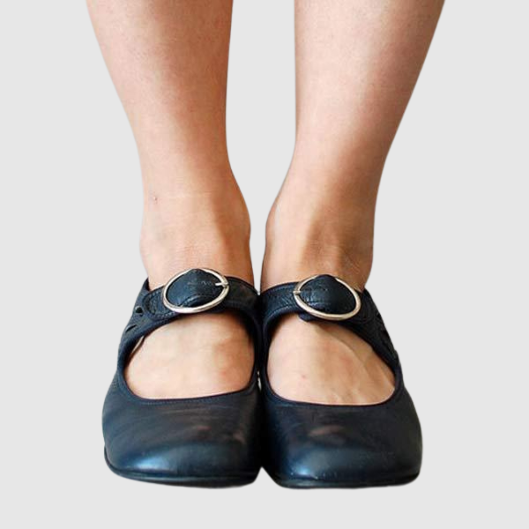 Comfortable Slip On Shoes for Women with Round Toe Cushioned Footbed Casual Style