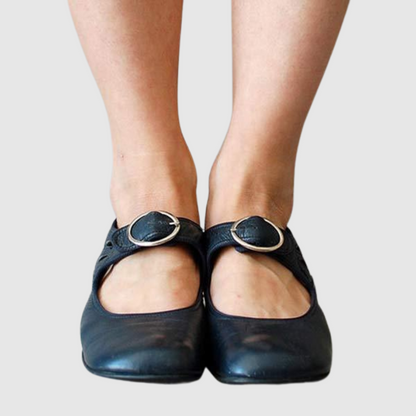 Comfortable Slip On Shoes for Women with Round Toe Cushioned Footbed Casual Style