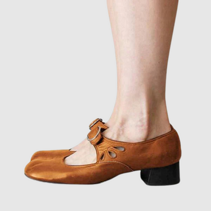 Comfortable Slip On Shoes for Women with Round Toe Cushioned Footbed Casual Style