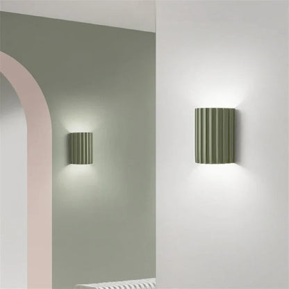 Nordic Resin Wall Lamp Modern Stylish Indoor LED Sconce Wall Light