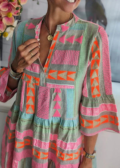 Harper | Elegant Boho Sundress for Women in Casual Mini Style