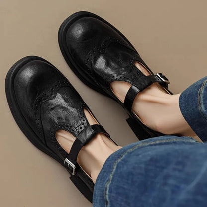 Peggy | Elegant Mary Jane Shoes for Women in Leather