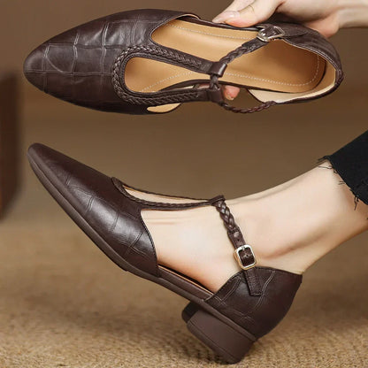Stylish Ballet Flats for Women with Round Toe Slip On Tassel Detail Casual Style