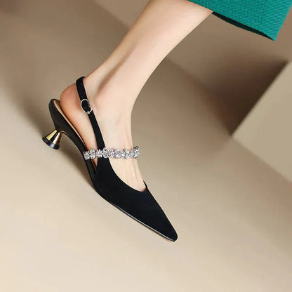 Comfortable Slip On Shoes for Women with Round Toe Cushioned Footbed Casual Style