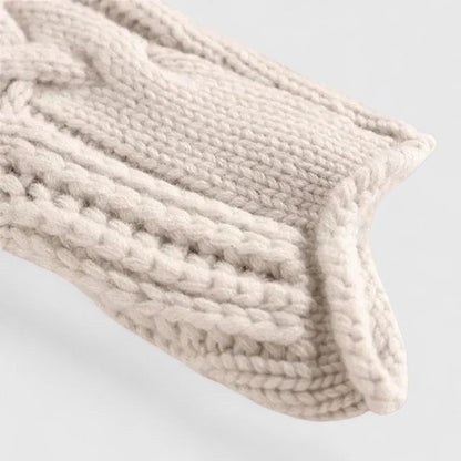 Comfortable Cable Knit Sweatshirt for Women with Turtleneck Long Sleeve Oversized Relaxed Style