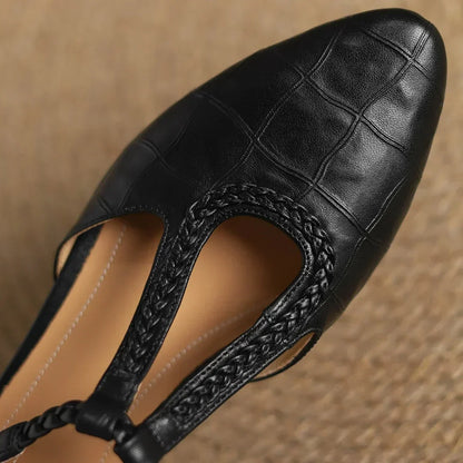 Stylish Ballet Flats for Women with Round Toe Slip On Tassel Detail Casual Style