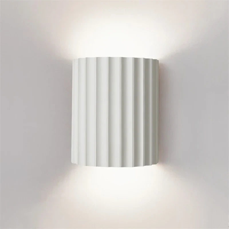 Nordic Resin Wall Lamp Modern Stylish Indoor LED Sconce Wall Light