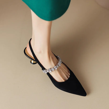 Comfortable Slip On Shoes for Women with Round Toe Cushioned Footbed Casual Style