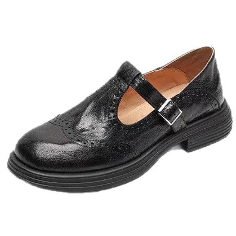 Peggy | Elegant Mary Jane Shoes for Women in Leather