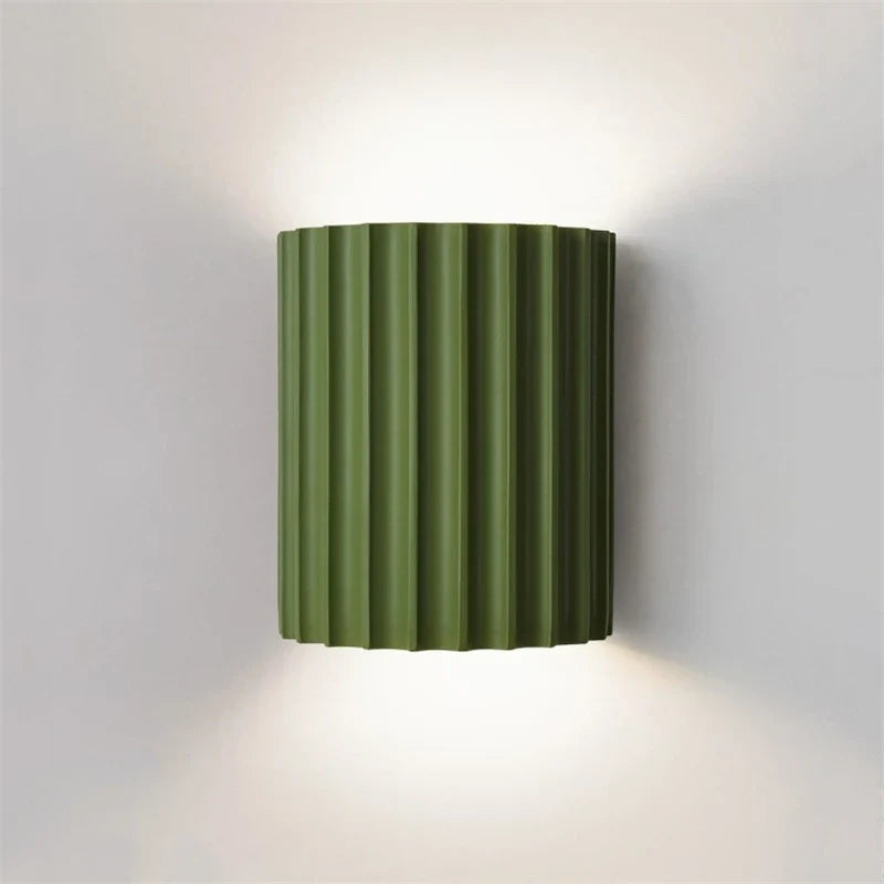 Nordic Resin Wall Lamp Modern Stylish Indoor LED Sconce Wall Light