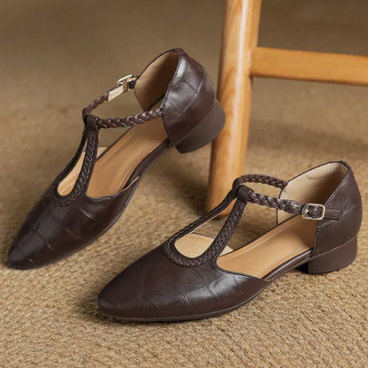 Stylish Ballet Flats for Women with Round Toe Slip On Tassel Detail Casual Style