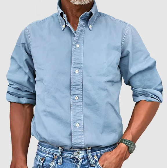 Jeremy | Essential Long-Sleeve Shirt
