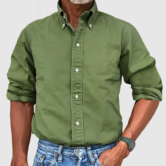 Jeremy | Essential Long-Sleeve Shirt