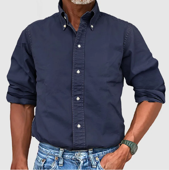 Jeremy | Essential Long-Sleeve Shirt