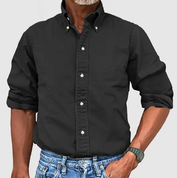 Jeremy | Essential Long-Sleeve Shirt