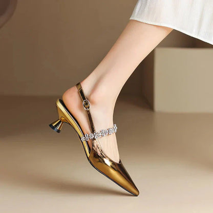 Comfortable Slip On Shoes for Women with Round Toe Cushioned Footbed Casual Style