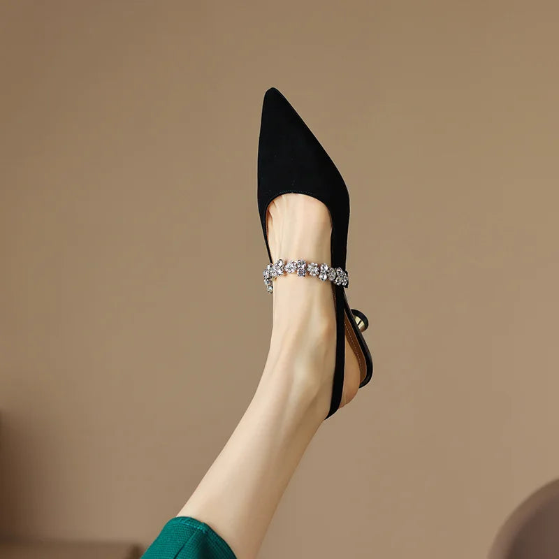 Comfortable Slip On Shoes for Women with Round Toe Cushioned Footbed Casual Style