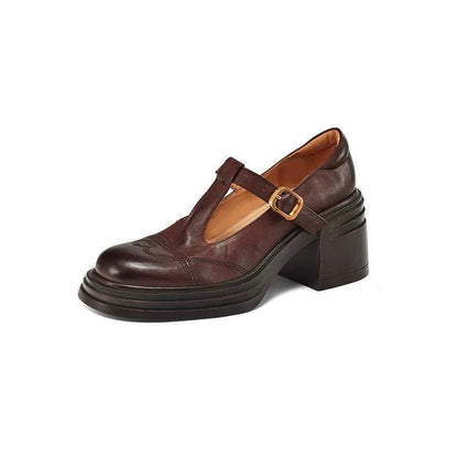 Georgia | Elegant Mary Jane Shoes for Women with Block Heel