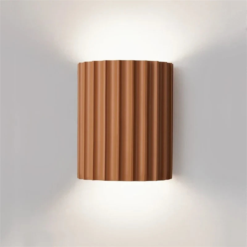 Nordic Resin Wall Lamp Modern Stylish Indoor LED Sconce Wall Light