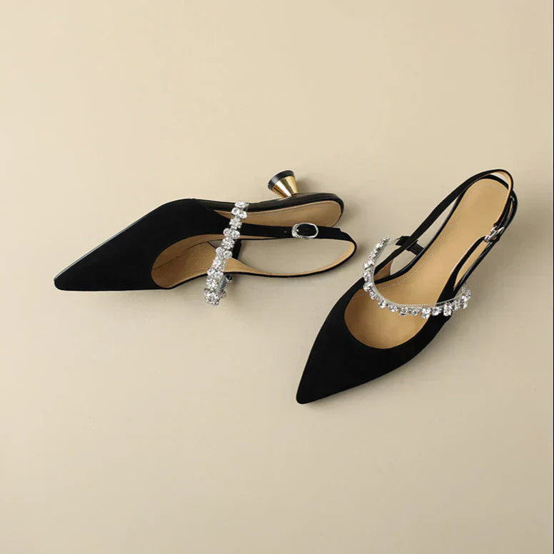 Comfortable Slip On Shoes for Women with Round Toe Cushioned Footbed Casual Style