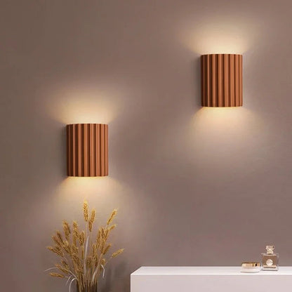 Nordic Resin Wall Lamp Modern Stylish Indoor LED Sconce Wall Light