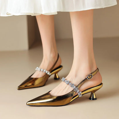 Comfortable Slip On Shoes for Women with Round Toe Cushioned Footbed Casual Style