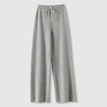 Chloe | Women’s Winter Wide Leg Knit Pants