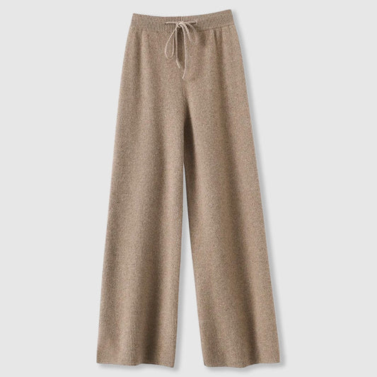 Chloe | Women’s Winter Wide Leg Knit Pants