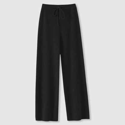Chloe | Women’s Winter Wide Leg Knit Pants