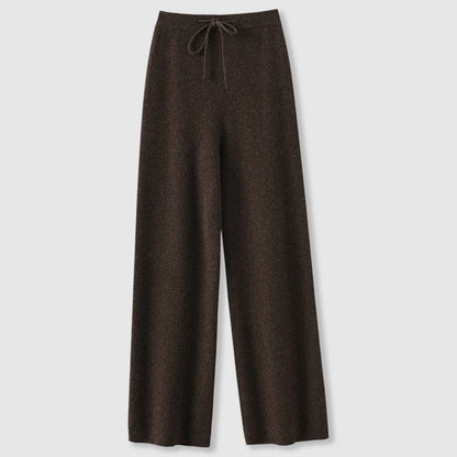 Chloe | Women’s Winter Wide Leg Knit Pants