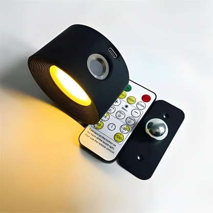 Rechargeable LED Wall Lamp Adjustable Magnetic Mount Cordless Sconce Light