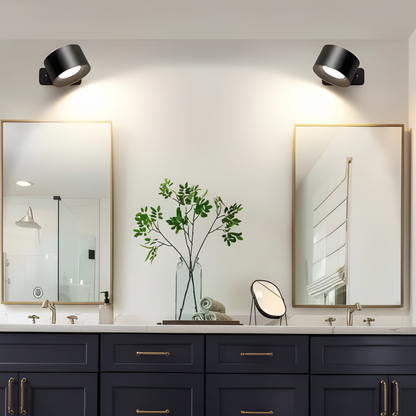 Rechargeable LED Wall Lamp Adjustable Magnetic Mount Cordless Sconce Light