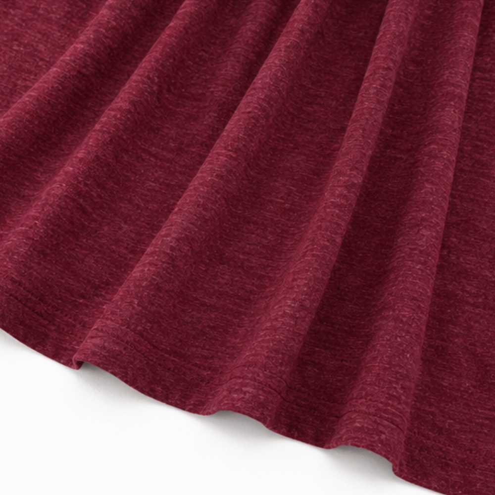 Elegant Twist Front Fit and Flare Dress for Women with V Neck Short Sleeve Plus Size Fall Style