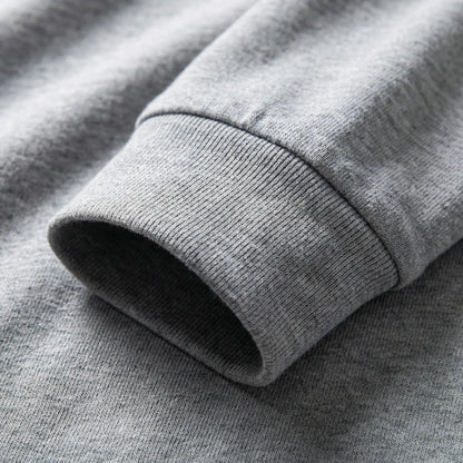 Cozy Crew Neck Knit Sweater for Men with Round Neck Long Sleeve Ribbed Trim Slim Style