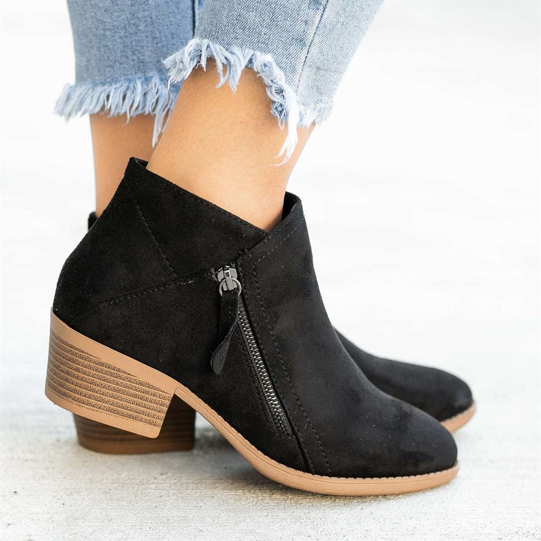Isabella | Women’s Zip-Up Ankle Boots