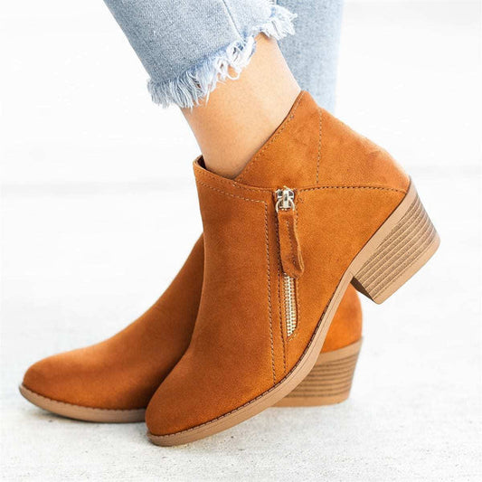 Isabella | Women’s Zip-Up Ankle Boots