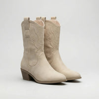 Beige White