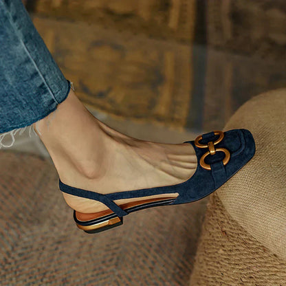 Grace – Chic Ergonomic Slingback Flats