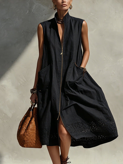 Effortless Floral Sundress for Women with Smocked Bodice A-Line Casual Summer Style
