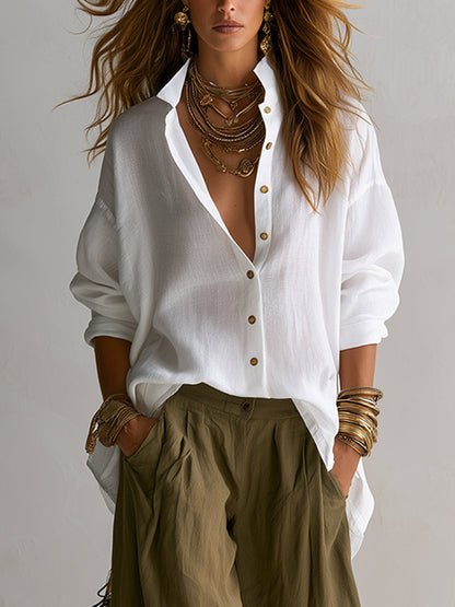 Effortless Olive Wide Leg Pants for Women with High Waist Drawstring Flowing Harem Style