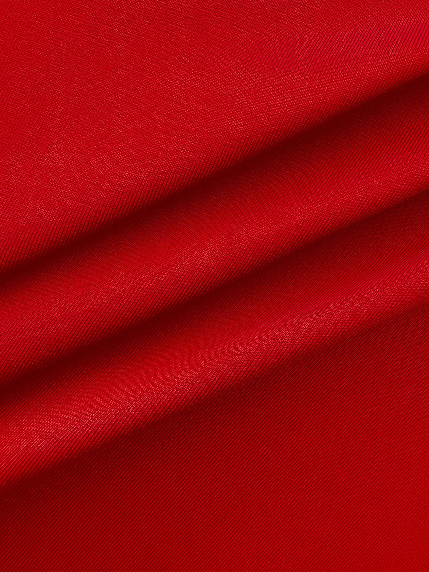 Elegant Red Midi Dress for Women with Crew Neck Sleeveless Twist Waist High Low Hem