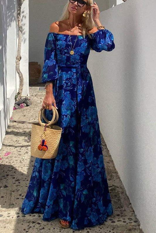 Francesca | Effortless Floral Sundress for Women in Casual Maxi Style