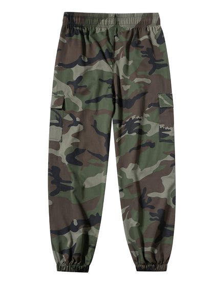 Effortless Cargo Pants for Women with High Waist Drawstring Jogger Relaxed Style