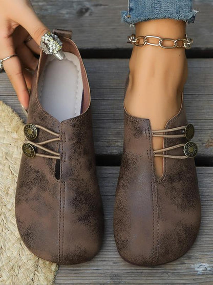 Comfortable Ballet Flats for Women with Round Toe Slip On Lightweight Breathable Style