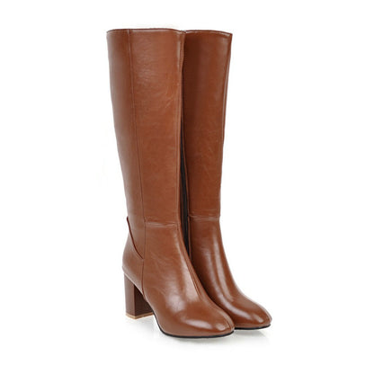 Aria | Women’s Elegant High Heel Knee Boots